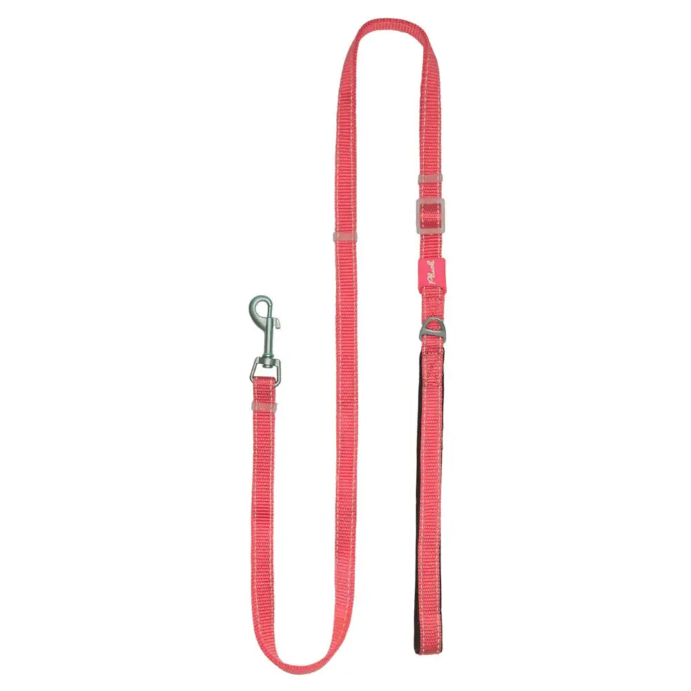 Plush Adjustable Reflective Leash - Bubblegum Pink - Leash
