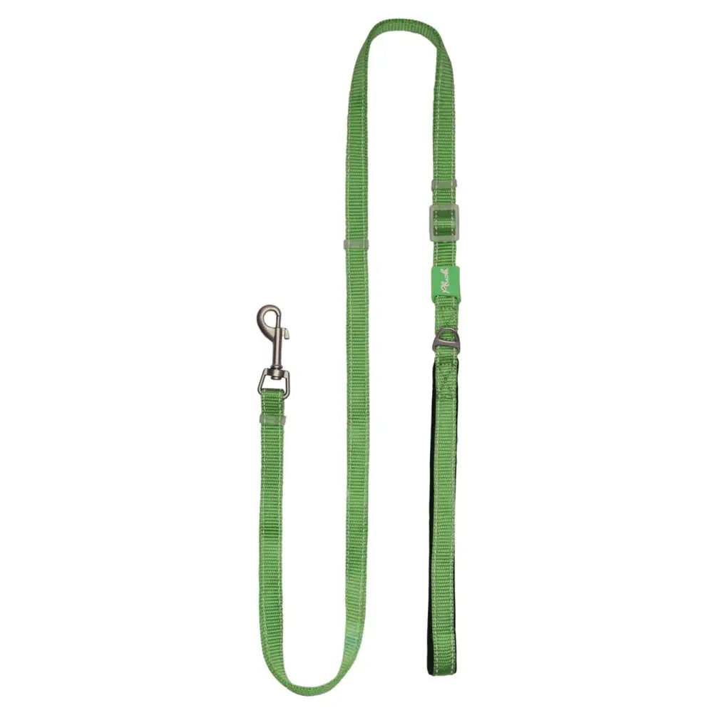 Plush Adjustable Reflective Leash - Grass Green - Leash