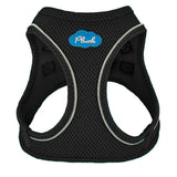 Plush Step In Air Mesh Harness - Black - Step In Harness