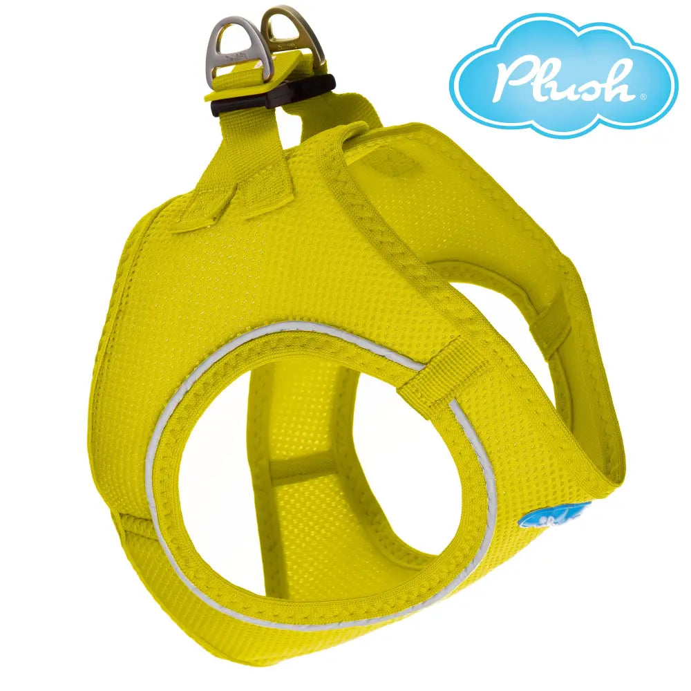 Plush Step In Air Mesh Harness - Blazing Yellow - 3XS - Step In Harness