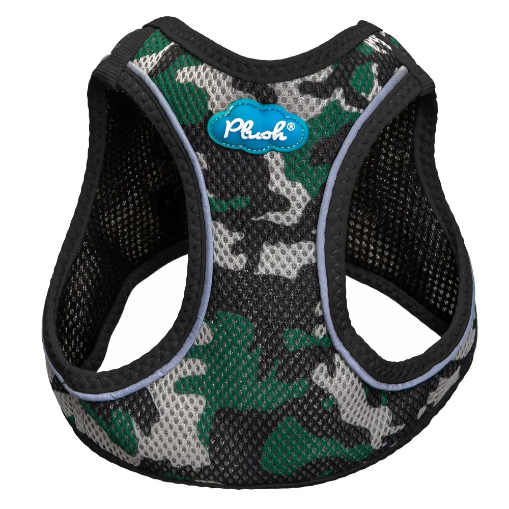 Plush Step In Air Mesh Harness - Camo - Step In Harness