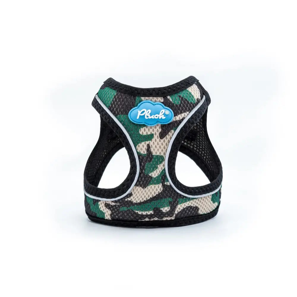 Plush Step In Air Mesh Harness - Camo - Step In Harness