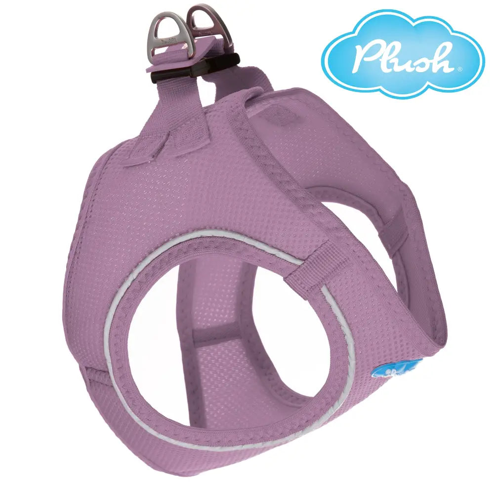 Plush Step In Air Mesh Harness - Lavender Frost - 3XS / No Leash - Step In Harness
