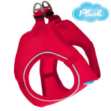 Plush Step In Air Mesh Harness - Red - 3XS / No Leash - Step In Harness