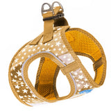 Plush Step In Glitter Glow Harness - Gold - Step In Harness