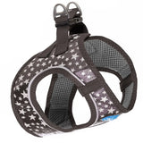 Plush Step In Glitter Glow Harness - Gunmetal - Step In Harness